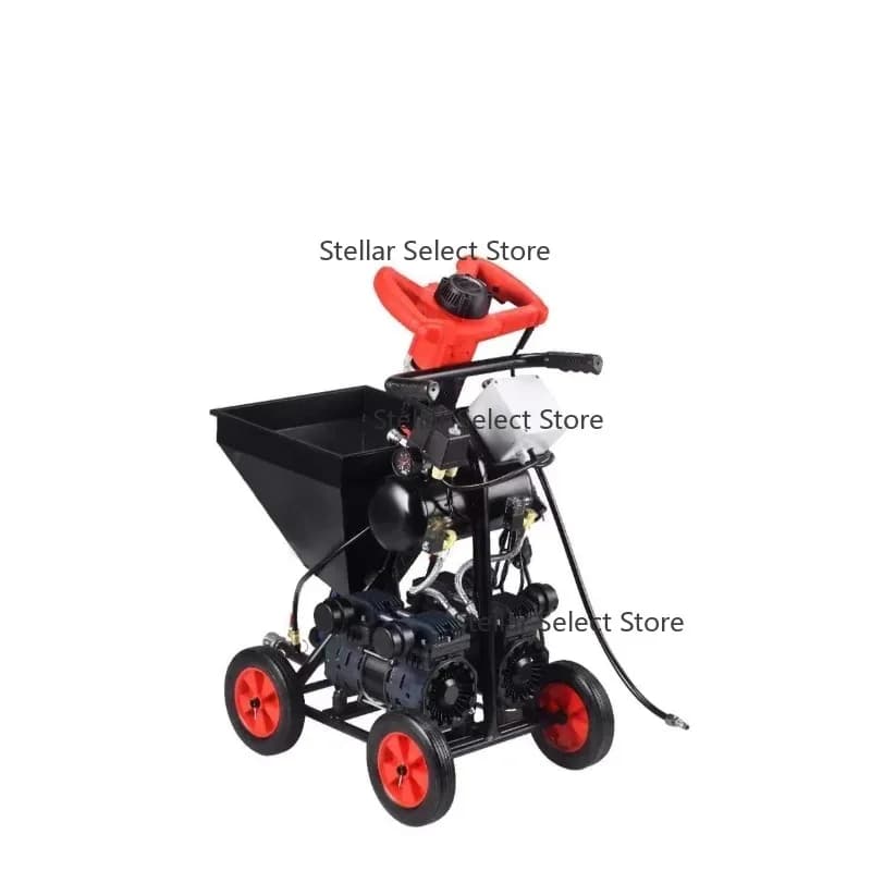 Construction Tools High Pressure Cement Grouting Spraying Plaster Machine Waterproof Grout  Pump with Air Compressor