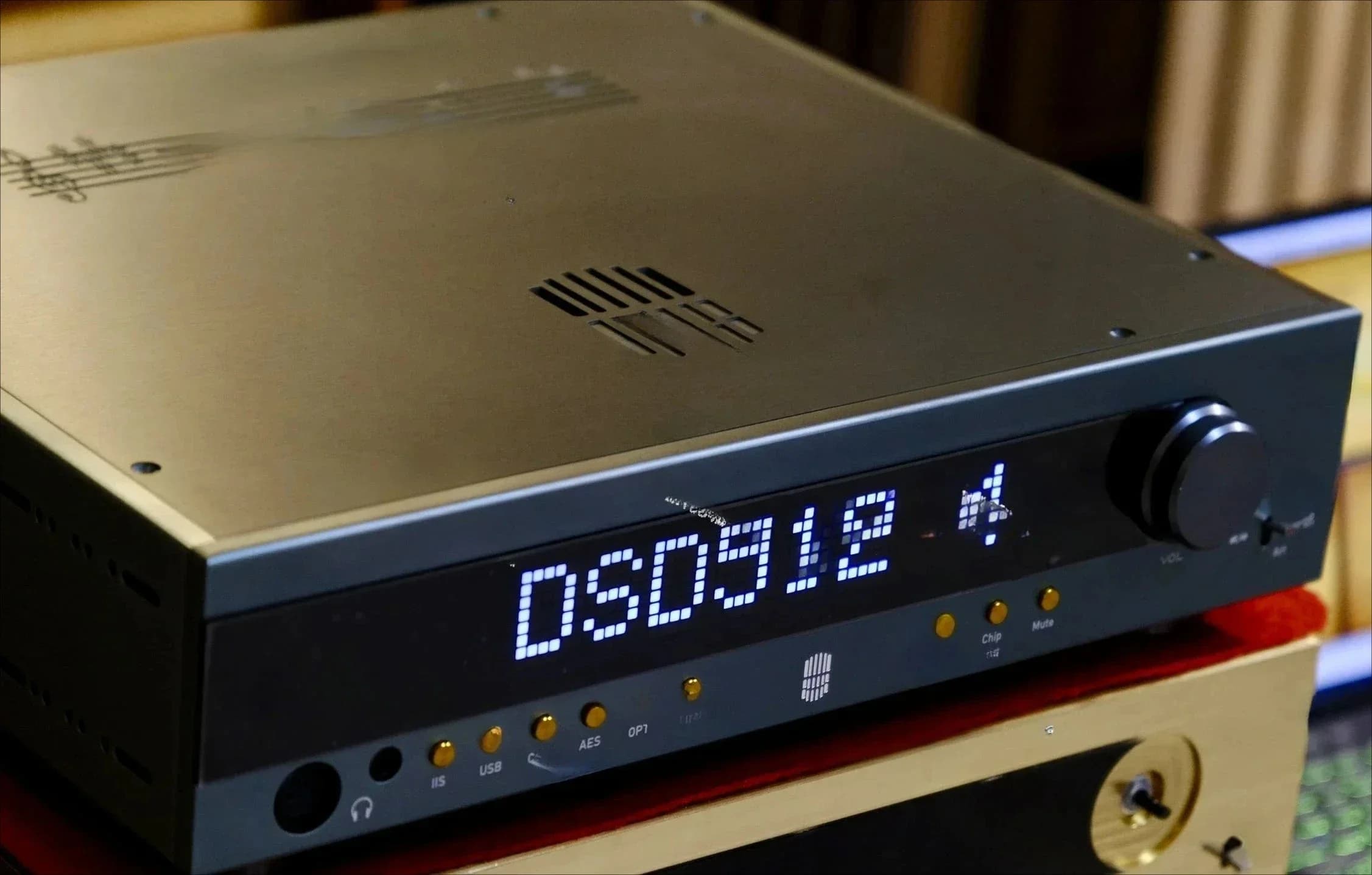 Dual Ess9039pro Chip HiFi Fever Decoder Headphone Amplifier 5 Seconds Dual PLL