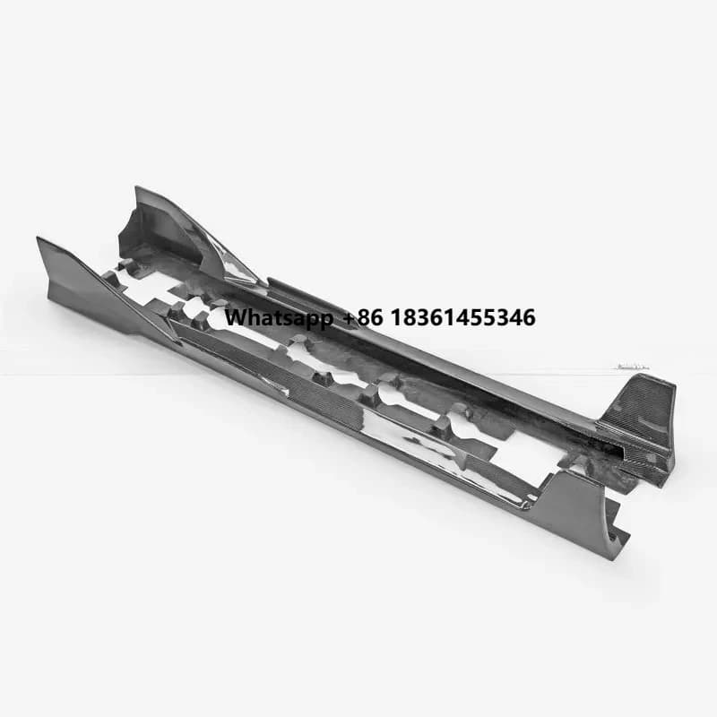 For A90 Supra TMS Style Side Skirt 2pcs - Exterior Sport Side Skirt Trim | Performance Side Body Styling Accessory