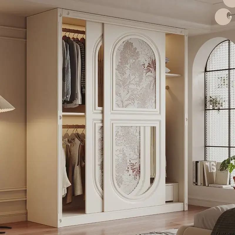 Nordic Modern Wardrobe Baby Drawers Walk In Cupboard Clothes Kids Wardrobe Makeup Space Saving Guarda Roupa Furniture For Room