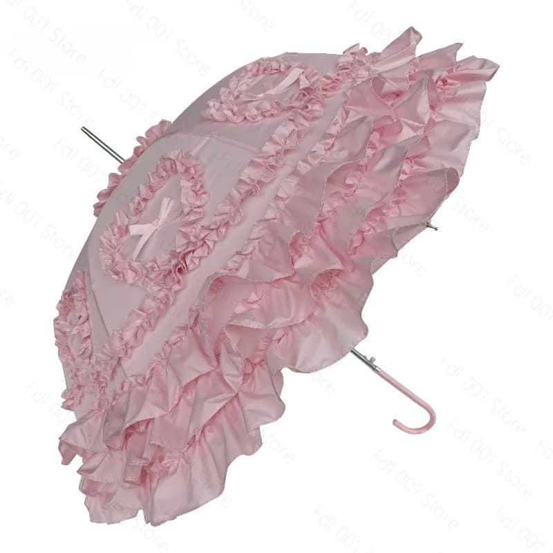 Lolita Princess Lace Birdcage Umbrella UV
