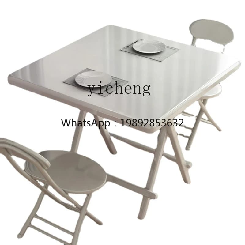 ZZ YY Household Simple Rental House Foldable and Portable Table Dormitory Small Apartment Dining Table