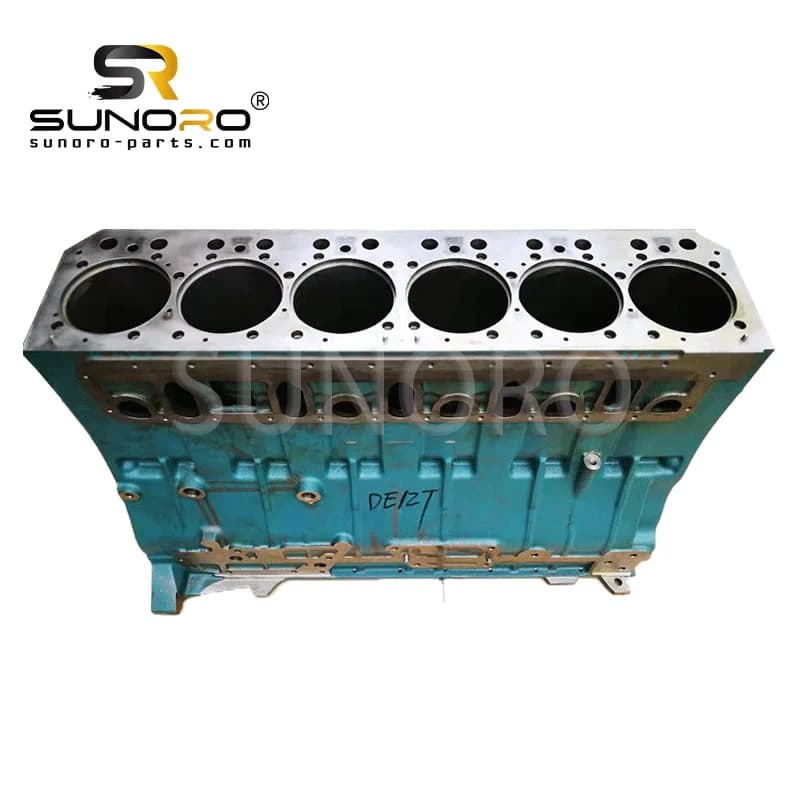 High Quality Manufactory Diesel Engine DE12 DE12TIS Cylinder Block For Doosan Excavator Rebuild Kits