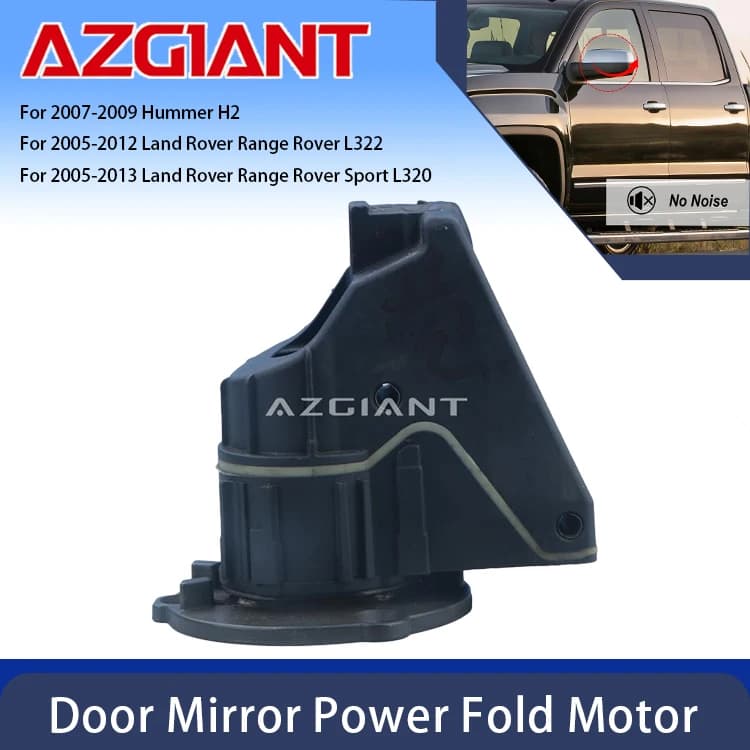 AZGIANT Car Rearview Mirror Fold Motor Assembly For Hummer H2 Land Rover Range Rover Left/Right Side Car Mirror Accessories