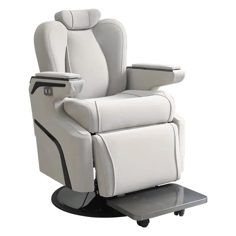 Physiotherapy chair beauty salon chair head therapy large chassis hair cutting chair