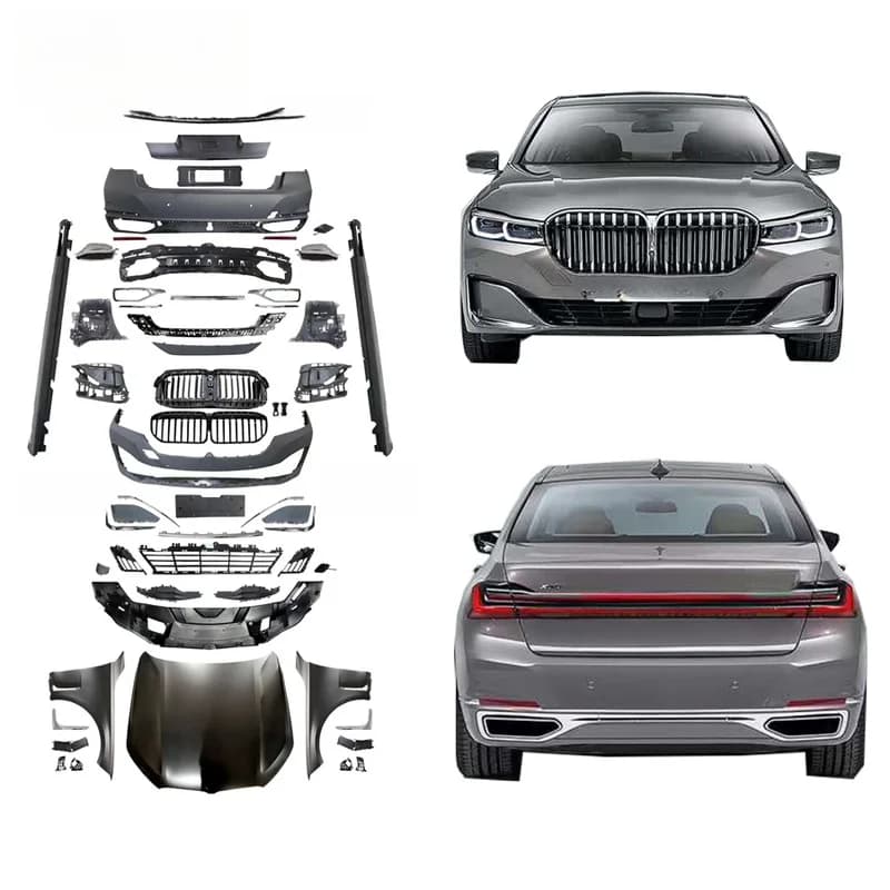 High Quality M760 Luxury Style Facelift Body Kit Fit for 7 Series G11 G12 730i 740i Including Front Bumper Side Skirt Fender