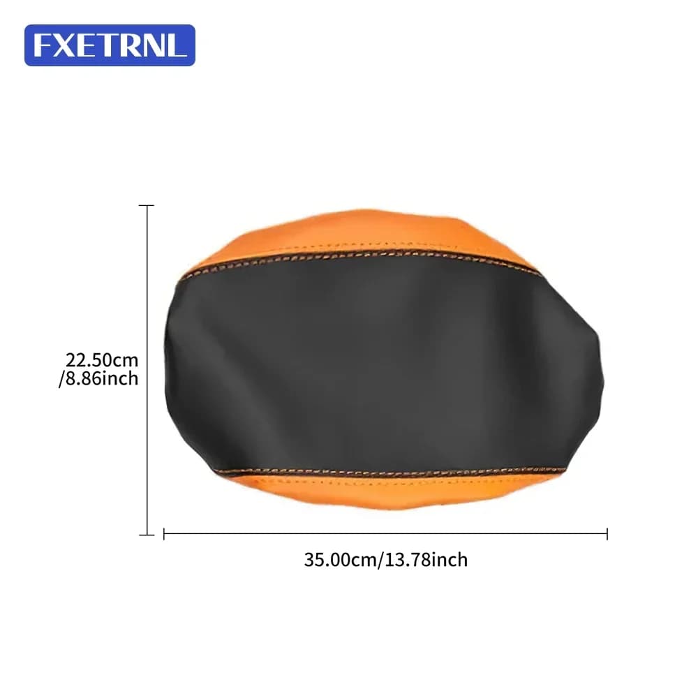 For Ford Ranger 2023 2024 Leather Armrest Box Protective Cover Modification Organizer Arm Rest Lid Interior Trim Accessories