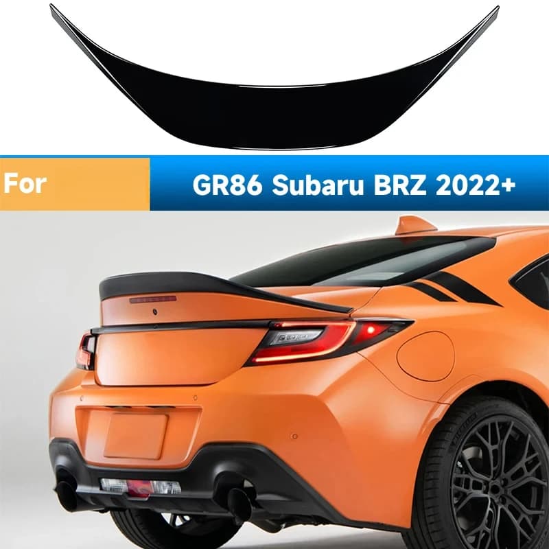 Auto Parts Trunk Spoiler For GR86 BRZ 2022+