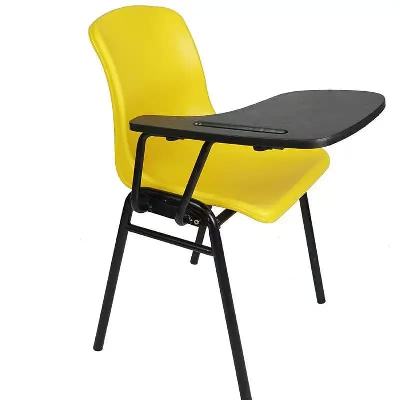 Children's foldable plastic table and chair set, suitable for primary school homes and offices