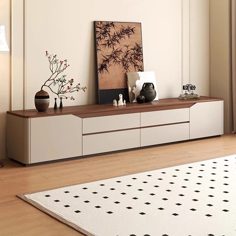 Modern French Tv Cabinet With Drawers Classic Minimalist Luxury Tv Stand Multi-functional Design Muebles De Sala Room Furnitures