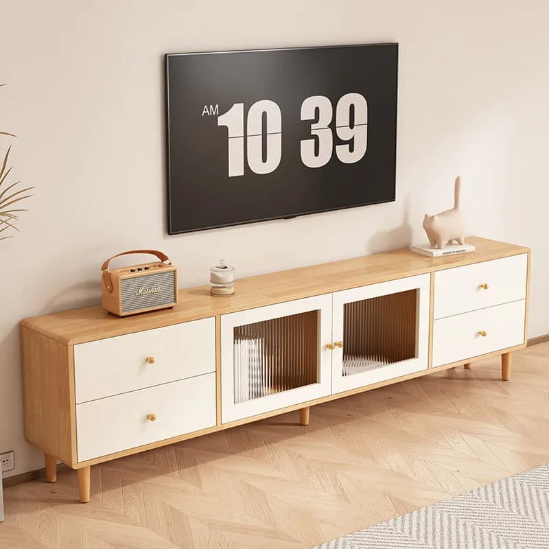Wooden Living Room Tv Stand Cabinet Storage Luxury Modern Small Tv Stand Comfortable Nordic Mueble Tv Flotante Home Furniture