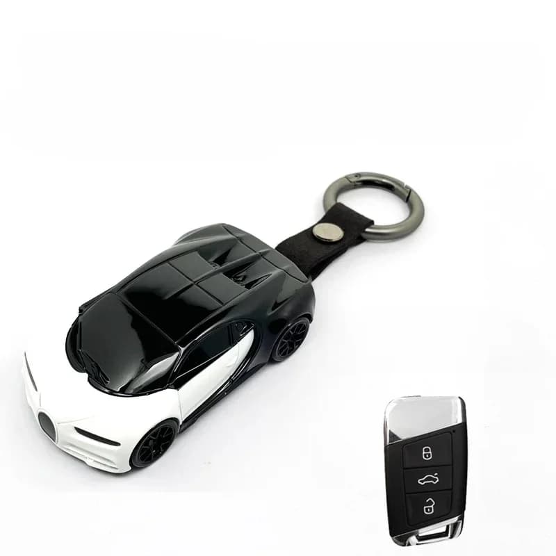 Car Shape Model Key Fob Case Cover Protect Suitable for Volkswagen For VW Passat B8 330 380 280 Car Model Toy Key Cover Case Fob