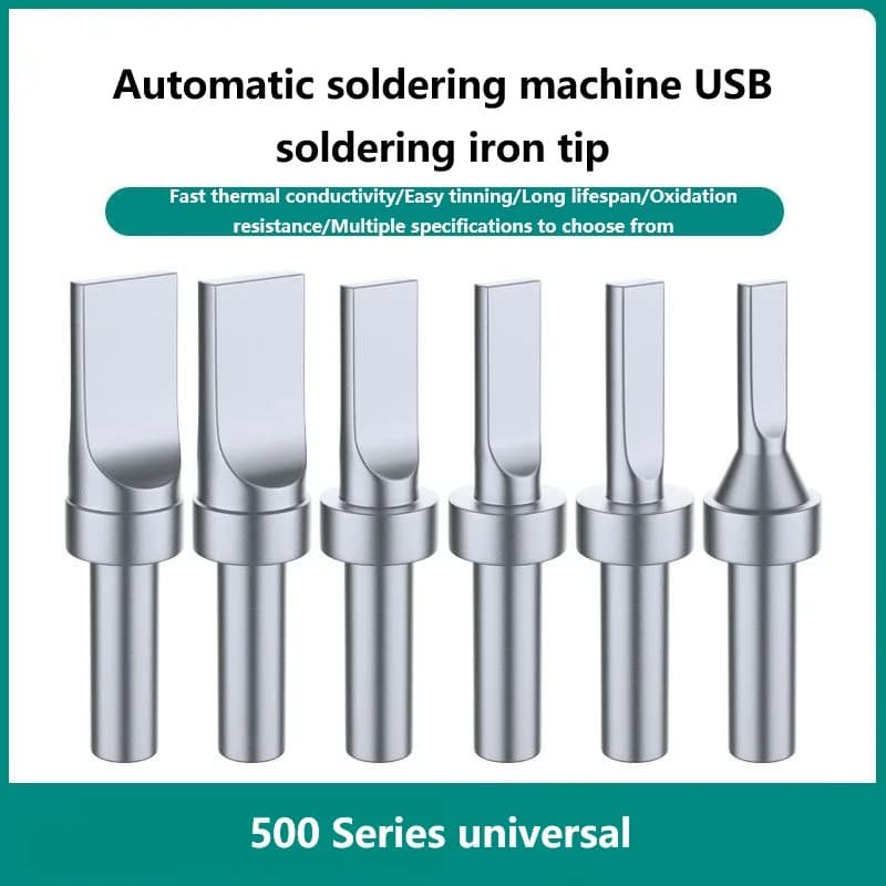 USB oldering Iron Head Automatic Soldering Machine Data Cable Soldering Soldering Iron Head 205 Soldering Table Universal