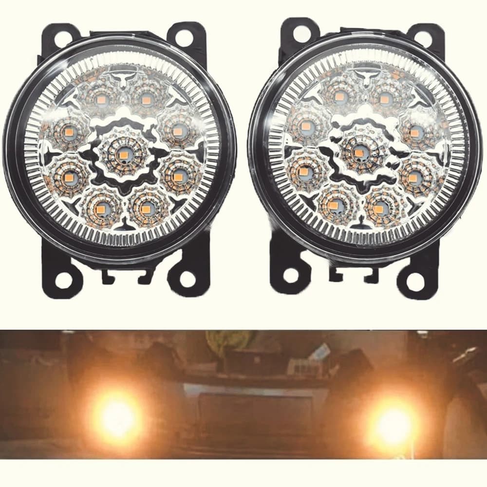 ZF-T 2 unids/set luces antiniebla de estilo de coche para SUZUKI SX4 GY Hatchback 2006-2014 parachoques delantero LED lámpara an