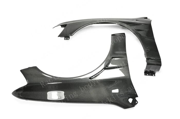 Car BodyKits Carbon fiber For Mitsubishi EVO 8 9 Front Vented Fender Mudguards Mud Guards