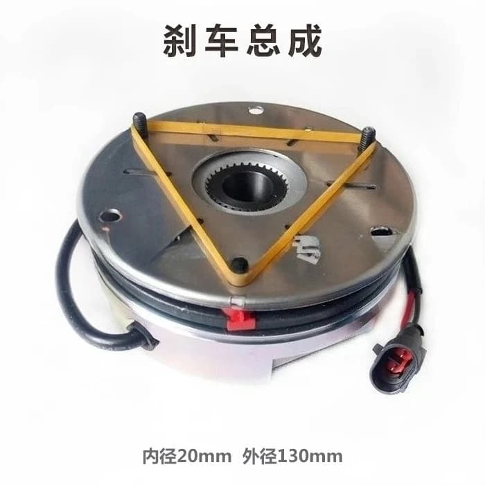 DC24V 30W 16N Clutch Coil Brake, Zhongli EPT20-16/20RAS Hang Fork Moving Easy Pass Brake