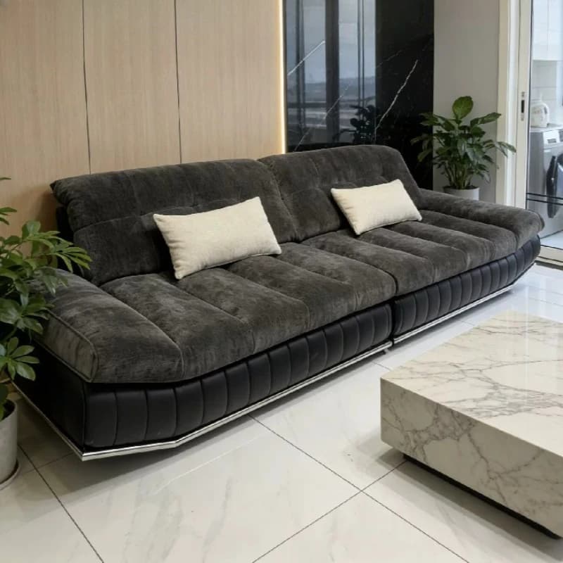 Bean Bag Individual Couch Luxury Italian Cuddlecurve Sofas Chaise Dividers Apartments Divano Letto Mid Century Furniture