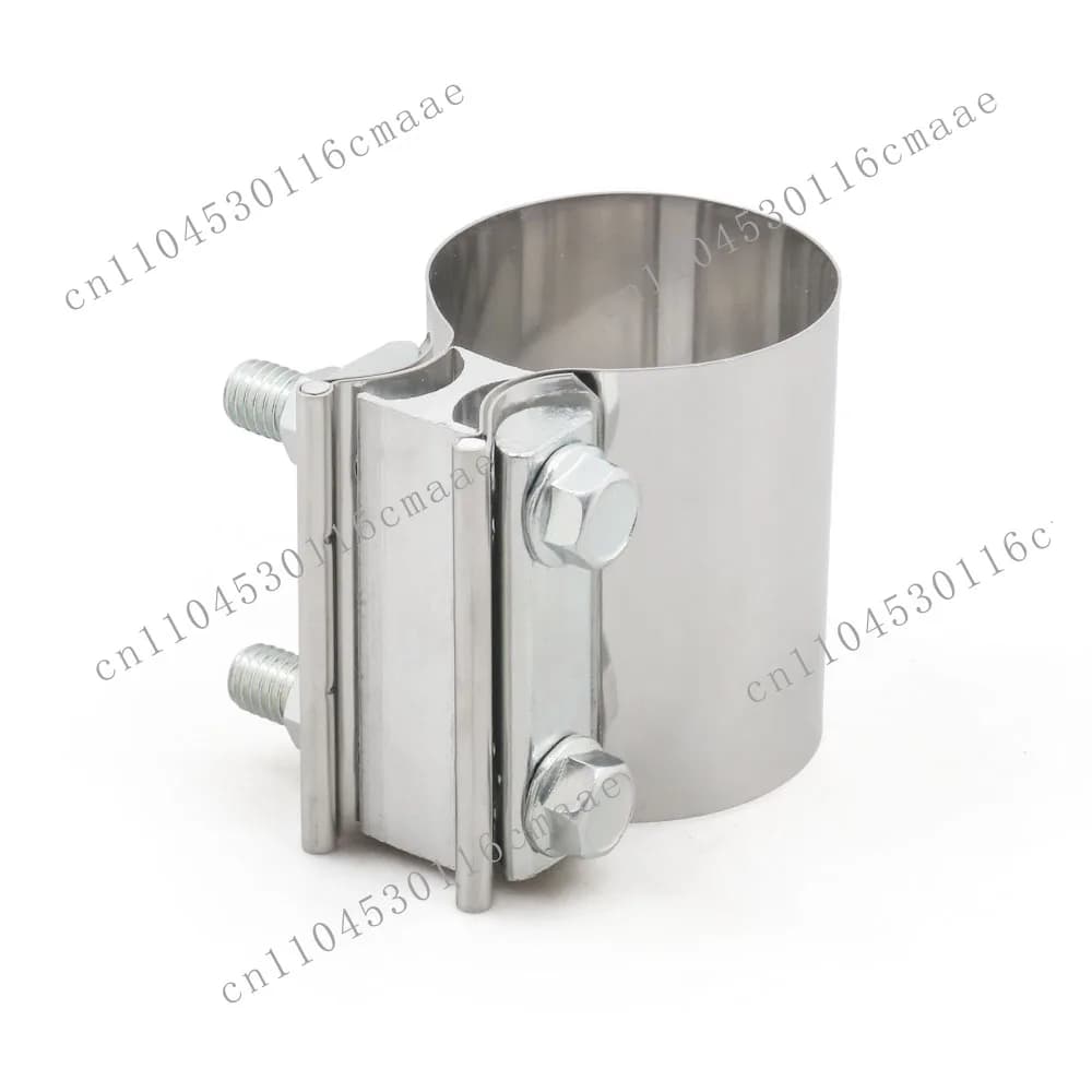 Suitable for automobile modification exhaust pipe diameter clamp, muffler butt clip, tail throat hoop 2/2.25/2.5/3/4 inch
