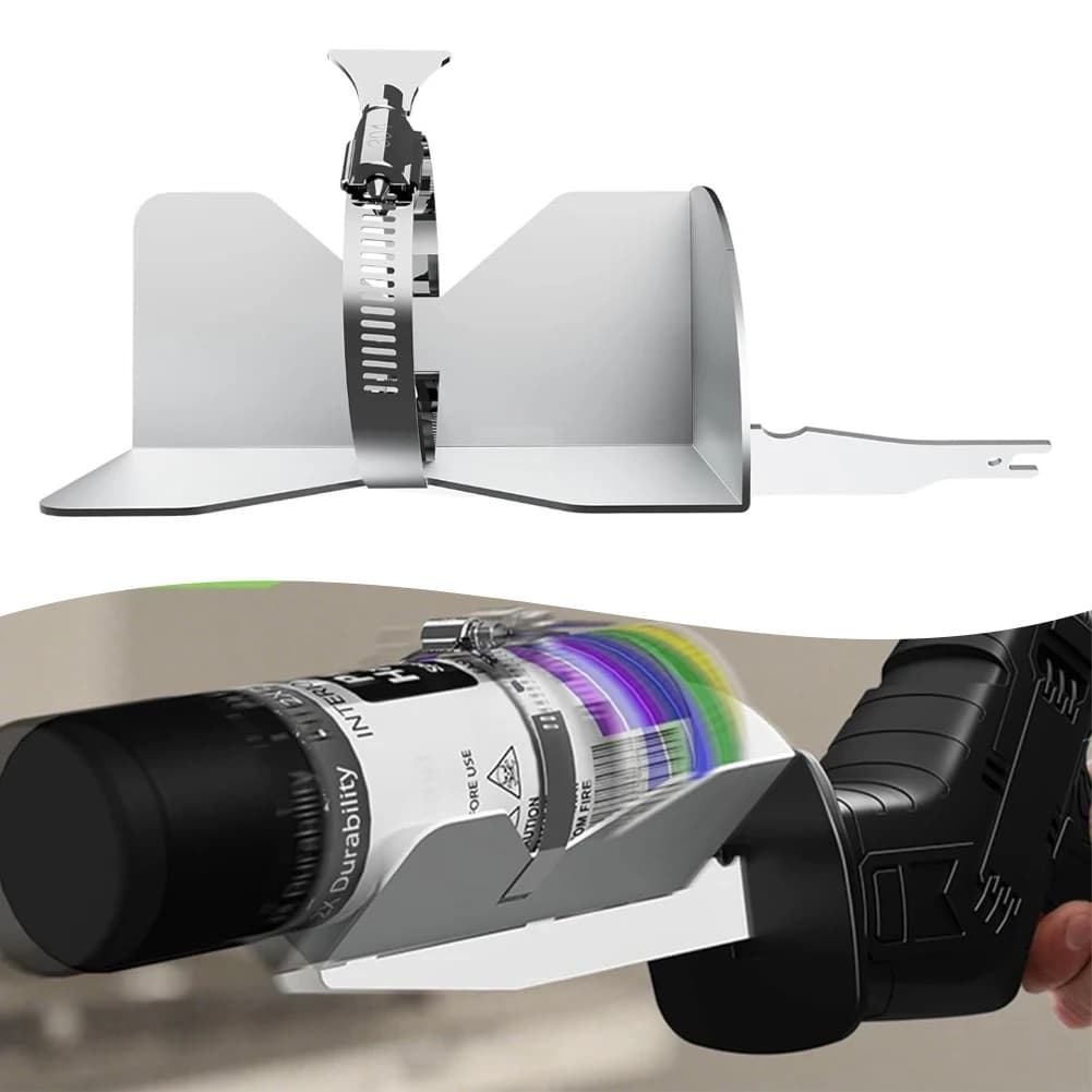 1PCS Spray Can Paint Mixer Stainless Steel Paint Can Shaker For Reciprocating Saws For 2 To 3 Inch Diameter Bottles Jars