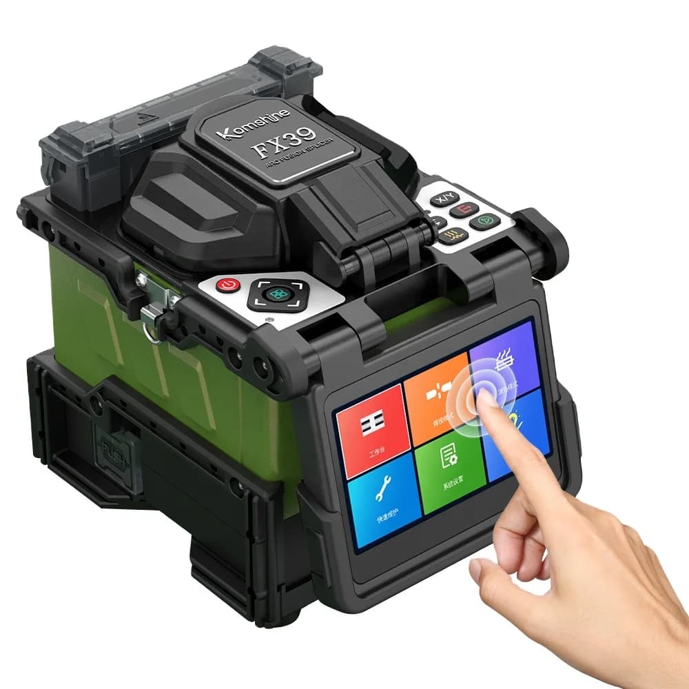 Fx39 fusion Splicer  Optical Fiber fusion Splicing Machine and Equipment Core to Core Six Motor Alignment