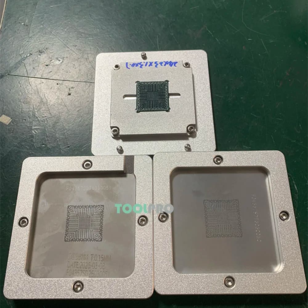 SR2SG BGA Reballing Fixture Ball Mounting JIg Solder Ball Placement Jig