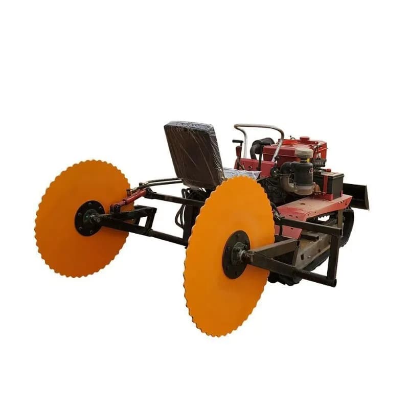 Multifunctional ride-on lawn roller, sand fixing lawn roller