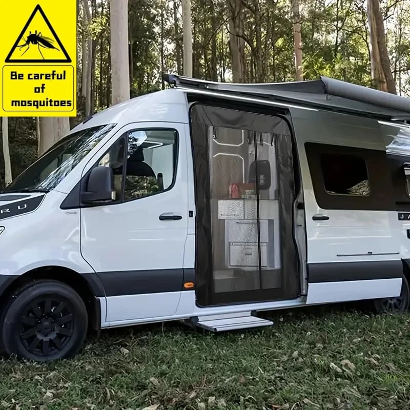 1PC Mosquito Fly Screen Net For Roof Camper Bug Mesh Mosquito Screen For Fiat Ducato Peugeot Boxer Citroen Relay Car Accessorie
