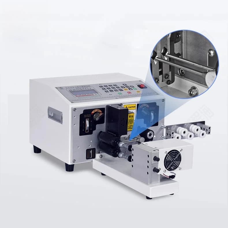 Fully Automatic Cable Manufacturing Equipment Wire Stripping Cutting Twisting Machine For Data Cable Production