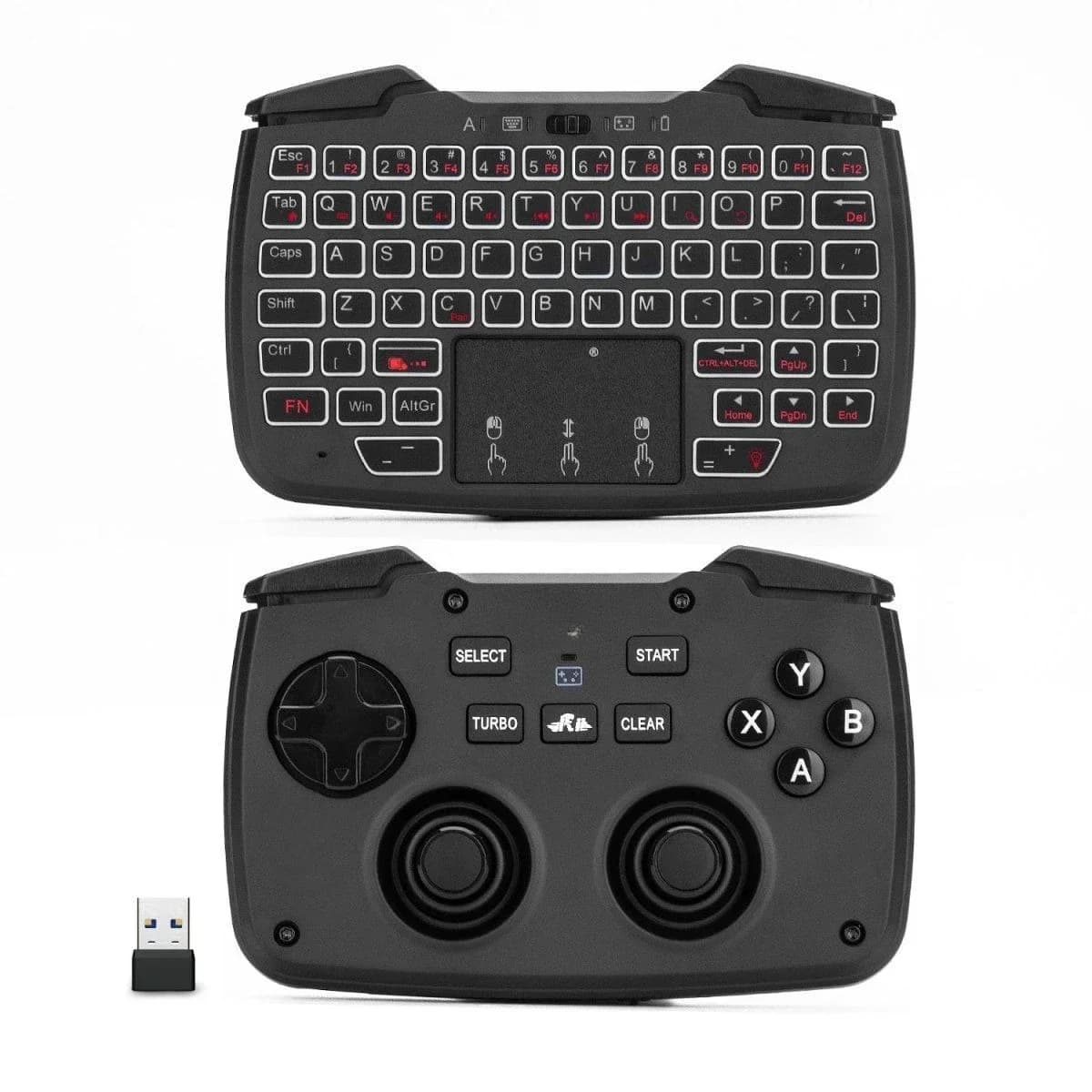 Mini Wireless Bluetooth PS3 Gamepad Controller Pocket Keyboard and Mouse Combination Laptop