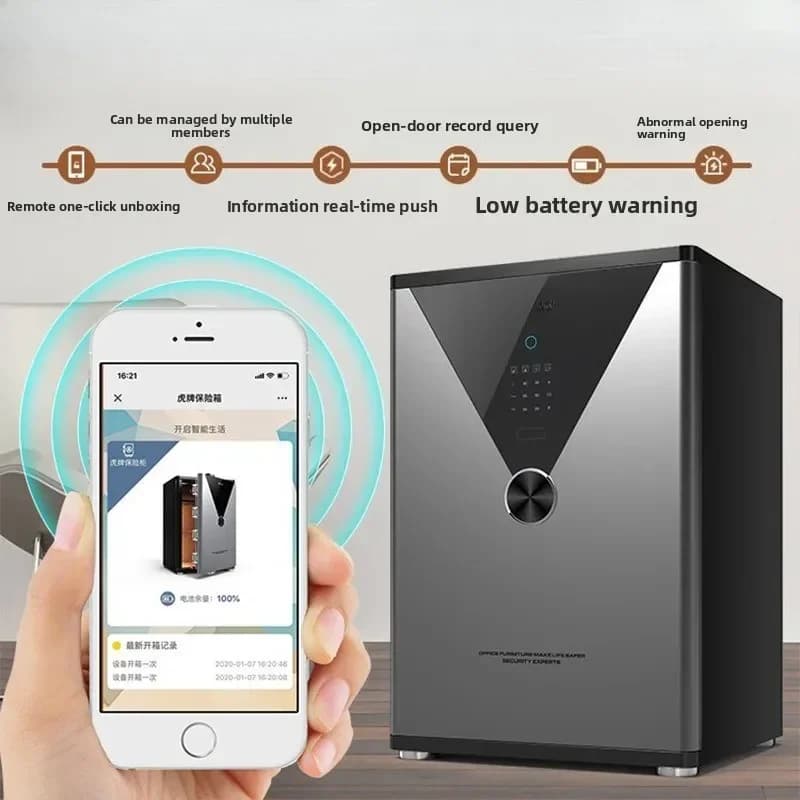 Safe Home Small, Password Fingerprint Safe