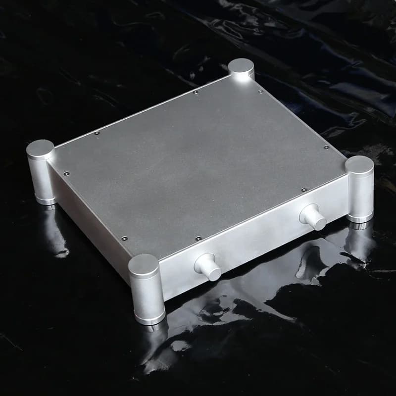 BZ3607T Hot Sell Classic 6061 Aluminum Amplifier Chassis DIY Custom Audio Power Amp Enclosure Case With Control Knobs