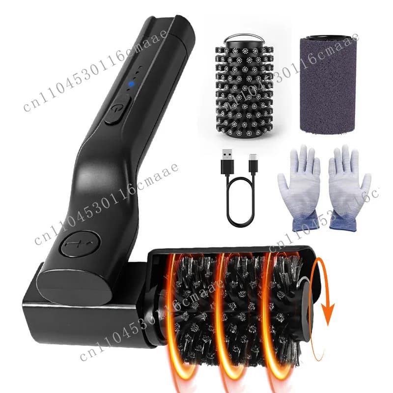 Handheld Electric BBQ Brush BBQ Grill Cleaning Tool Hair Brush Multifunctional Lithium Battery Electric BBQ Brush