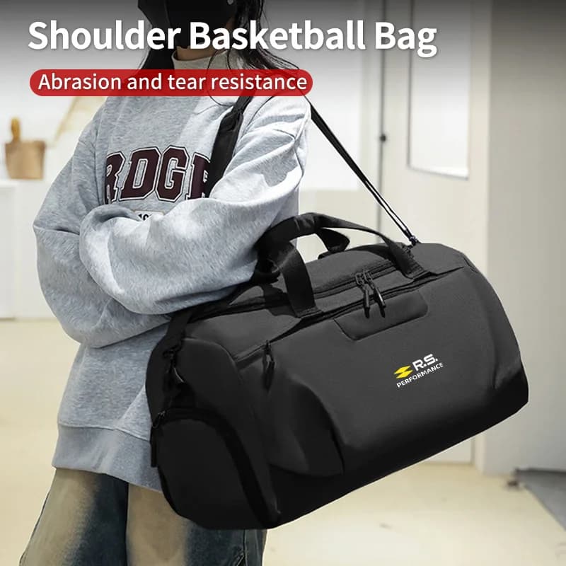 Car Styling Gym Bag Large Capacity Sports Tote Travel Shoulder Backpack For Renault Megane Sandero Grand Sill Guard Koleos Kadja