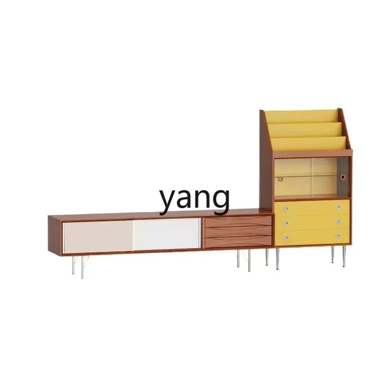 xyy medieval magazine cabinet living room sofa TV solid wood side cabinet storage locker