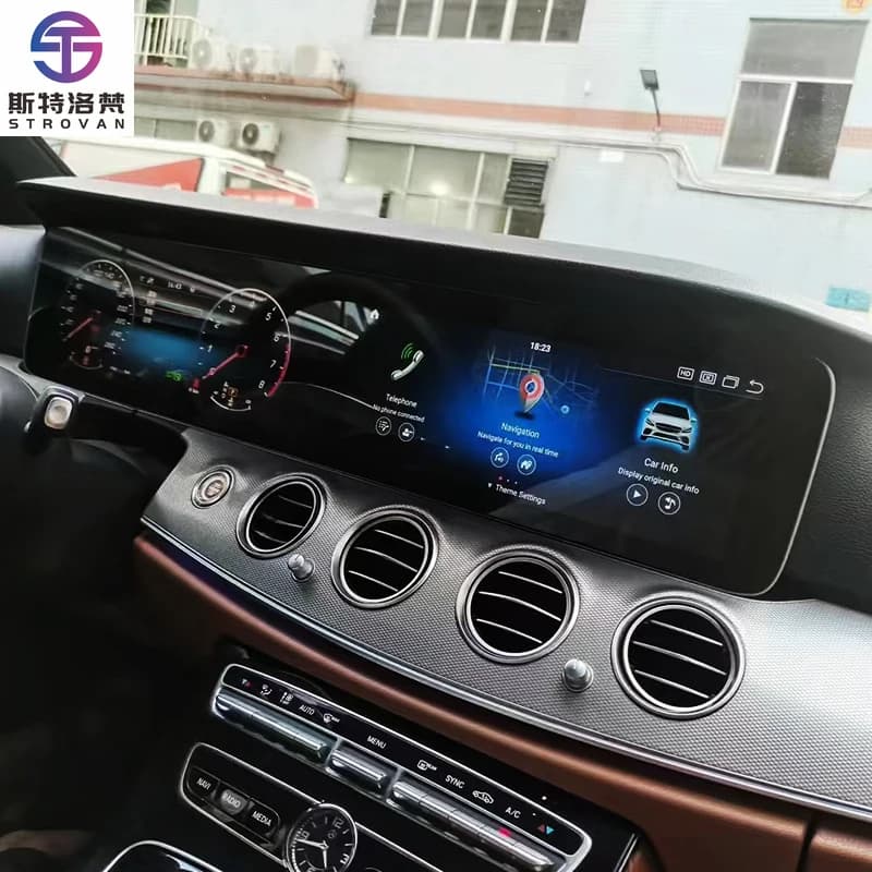 STLF CLRAK New Android System Radio Display Multimedia Player Central Control Instrument Screen for Mercedes S350