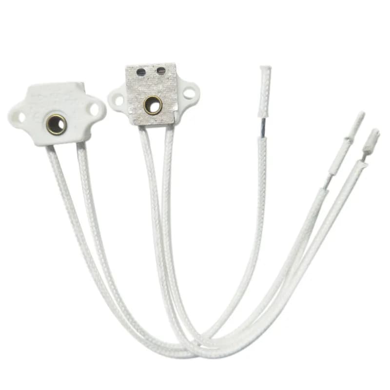 1PCS High-Temperature Resistant Ceramic Halogen Lamp Socket SC-101-2 for Slit Lamp Microscopes G4, G5.3, G6.35