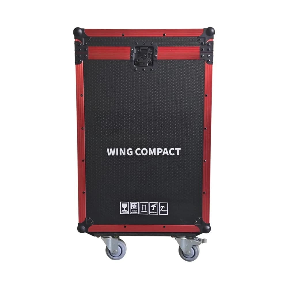 Customized Wing-Compact Audio Mixer Flight Case With Wheels Stage Pa System  Digital Mixer Audio Sound Equipment