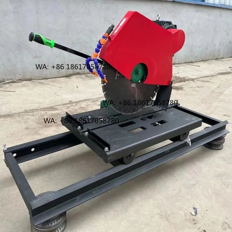 Portable Stone Cutting and Tile Cutting Machine, Stone Saw Machine, Used for Granite and Marble, Electric Construction Workbench