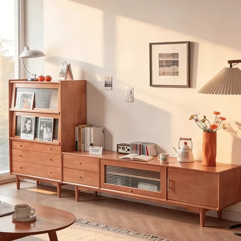 Fashionable Elegant Tv Stand Interior Comfortable Room Italian Tv Stand Nordic Bedroom Muebles De Sala Mid Century Furniture