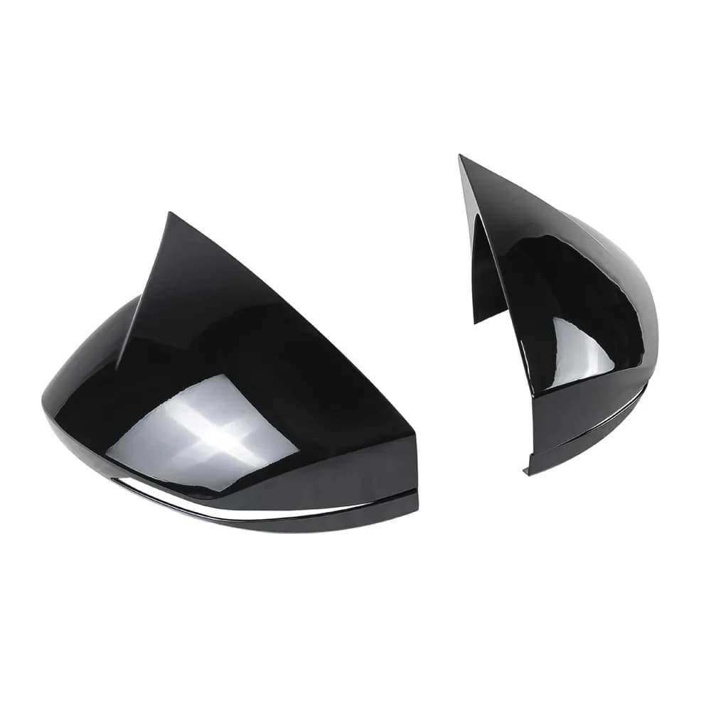 ⭐ Glossy Black & Carbon Fiber Door Mirror Covers for Kia Sportage 2022 2023 2024 OE Style Accessories