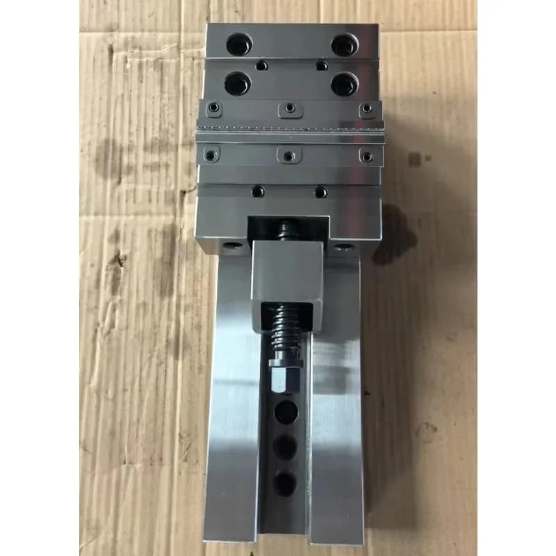 GT150X200/300 Precision Modular Vise with 150mm Jaw Width Manual Drive Quick Change Vise Jaw System Flat Dovetail Type Jaws
