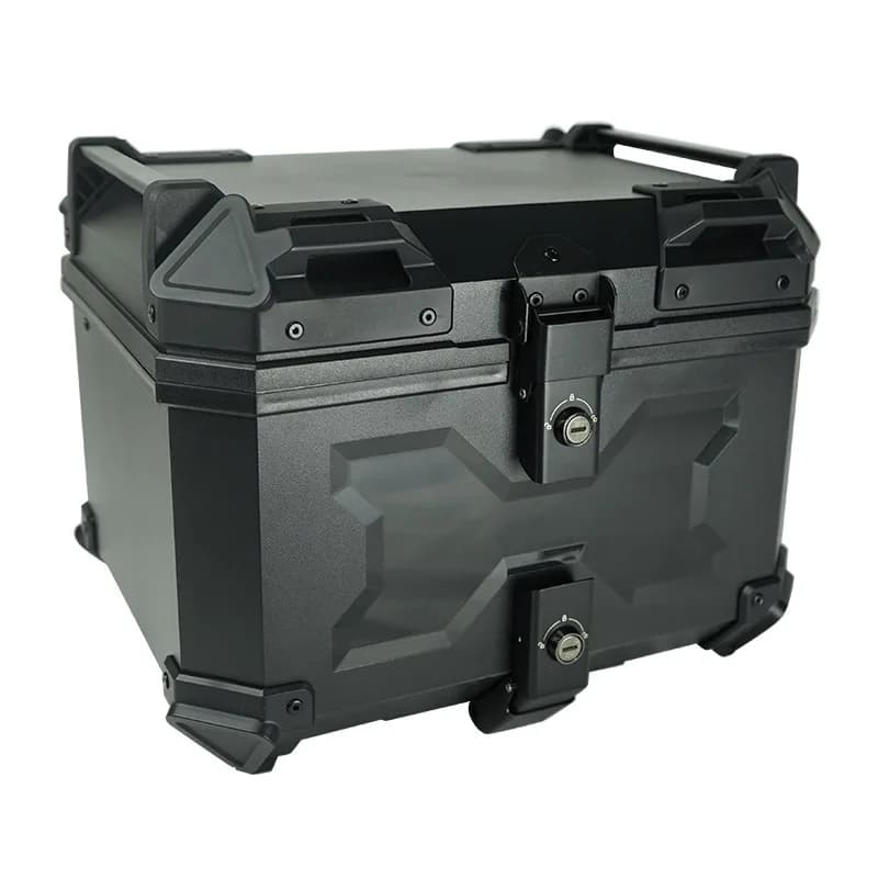 Removable motorcycle tailbox Aluminum alloy 45L large-capacity tail******iversal tailbox for multi-model motorcycles