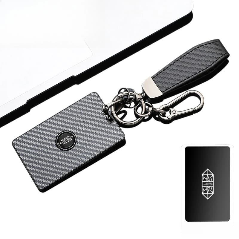 ABS NFC Card Cover for MAEXTRO Zunjie S800, Durable Plastic Protective KeyCase Shell with Keychain, Anti-Bend & Scratch Proof