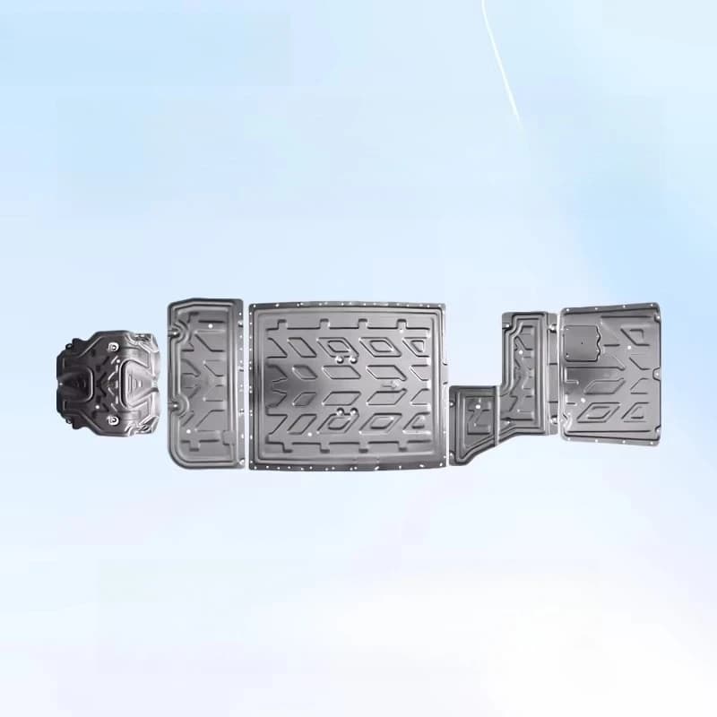 Aluminum Alloy Chassis Skid Plate for S07  Full Set Underbody Guard, OEM Fitment