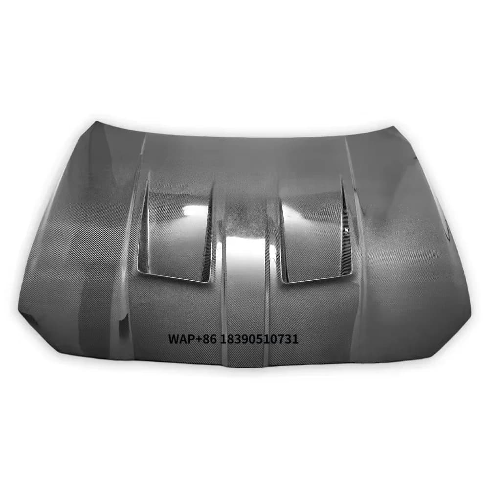 N Style New Dry Carbon Fiber Front Engine Vented Bonnet Hood for M3 M4 G80 G82 G83 2021-2025