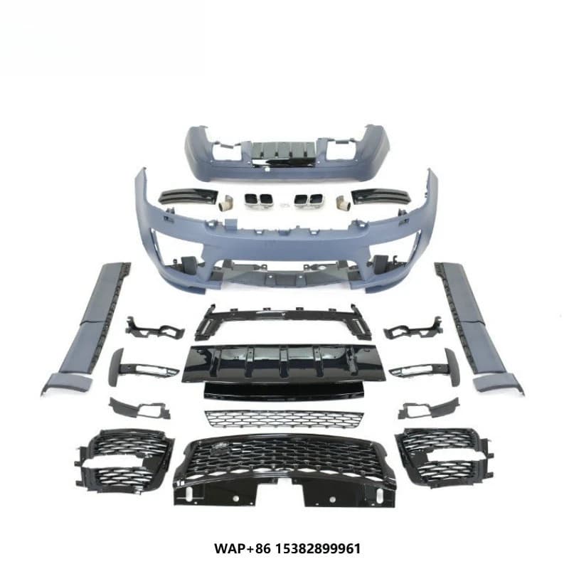 Vogue Body Kits Fit for RR Vogue 2013-2017 Year to SVO Style PP Plastic Carbon Bumpers Body Kits for Vogue SVO