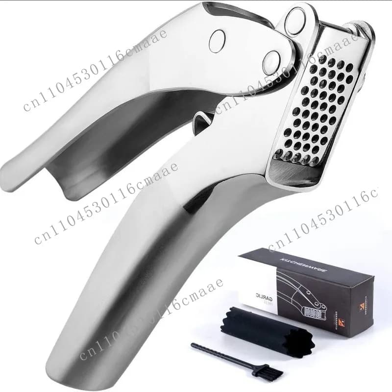 Hot-selling household press 304 stainless steel manual mud press garlic masher removable garlic masher