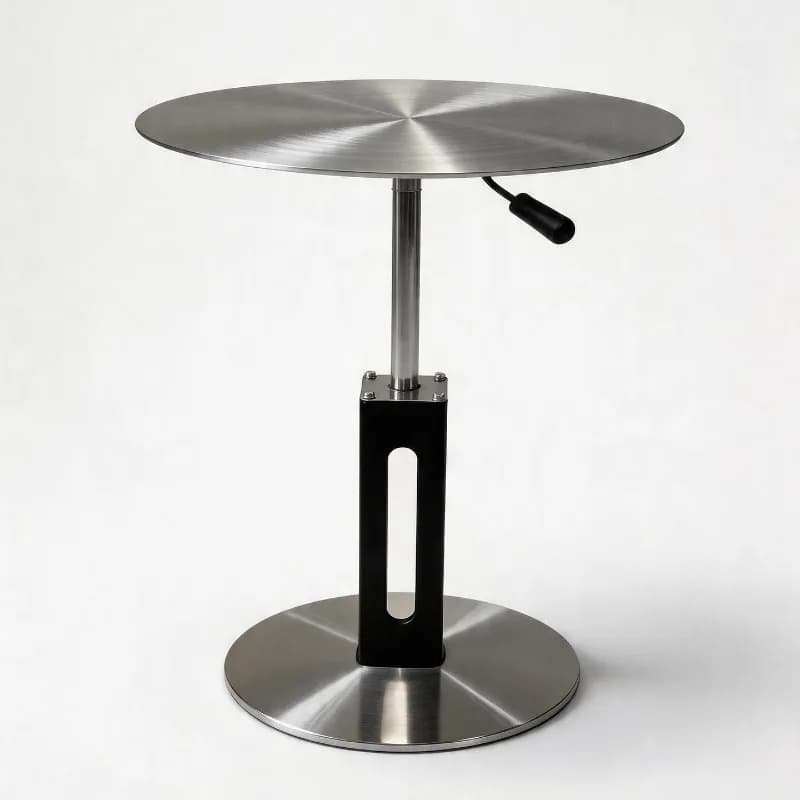 Table solid stainless steel table simple catering  y