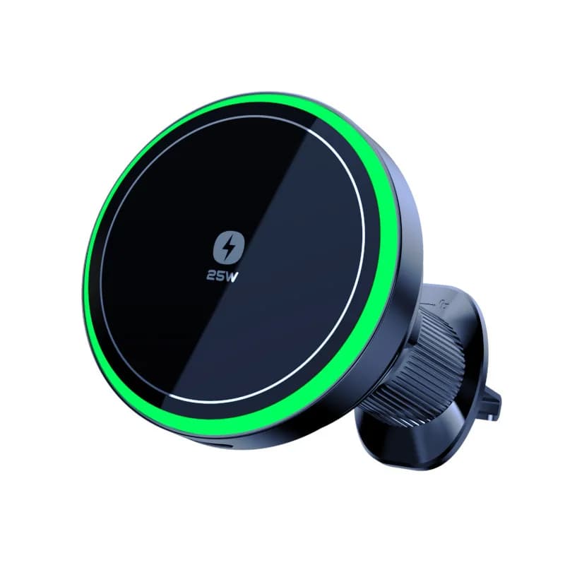 Magnetic suction in the car Car wireless mobile phone Car bracket Fast charging Direct sales