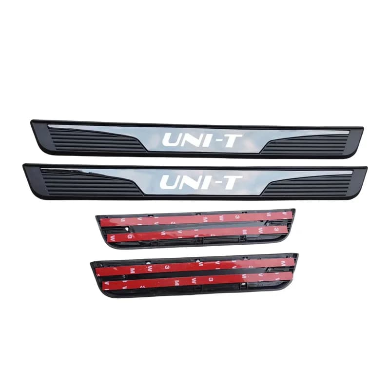 ABAIWAI For Changan UNI-T UNI T 2020 2021 2022-2025 Stainless Steel Car Door Sill Plate Black Stylings 3d Accessories Auto Parts